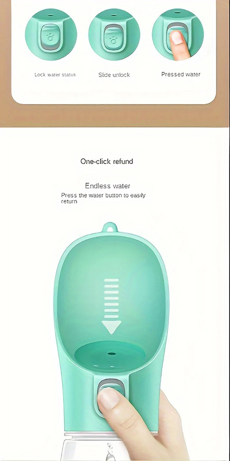 Pet Portable Water Cup